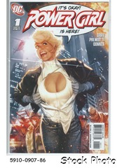 Power Girl #1 [Adam Hughes Cover] © July 2009, DC Comics